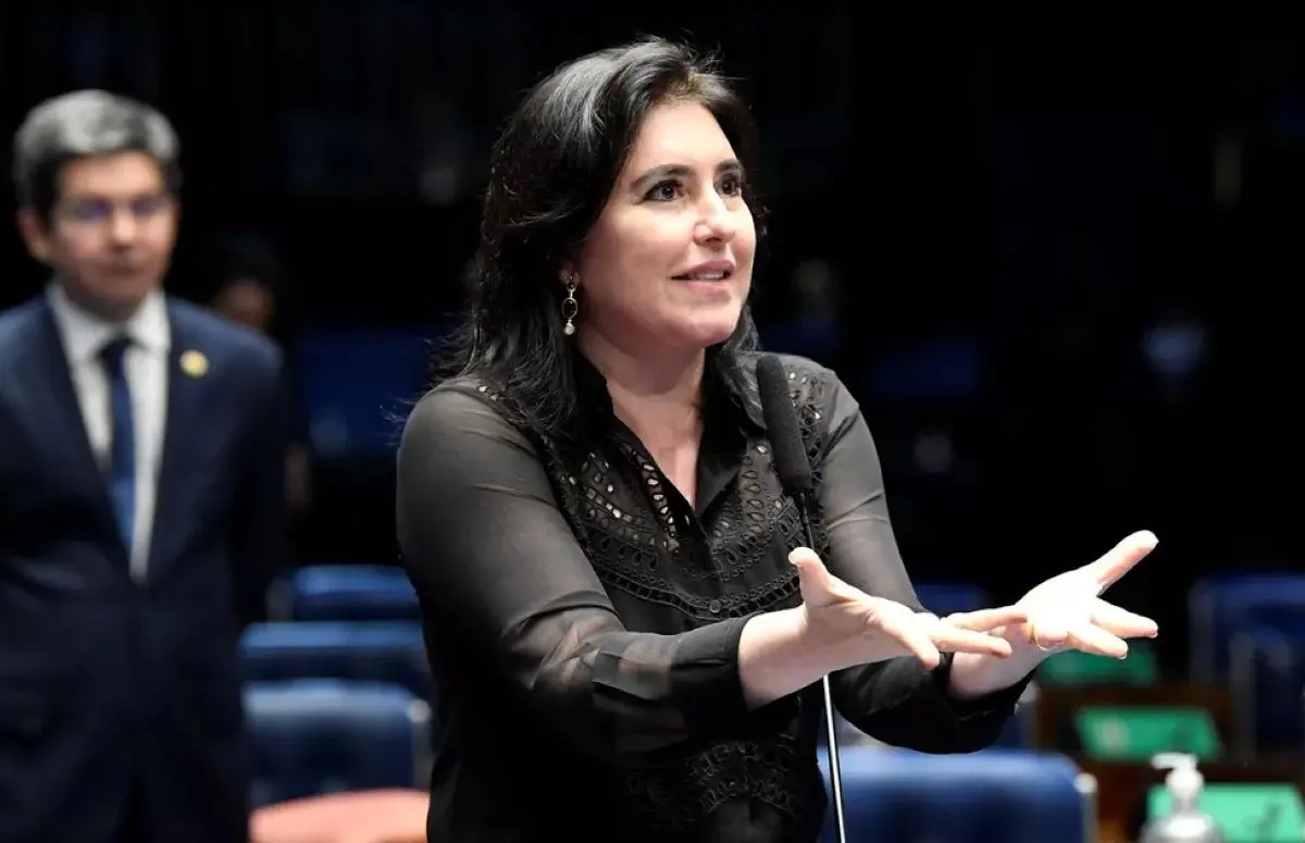 Imagem da notícia: 'Nunca foi adversário', diz Simone Tebet após desistência de Doria de disputar presidência 