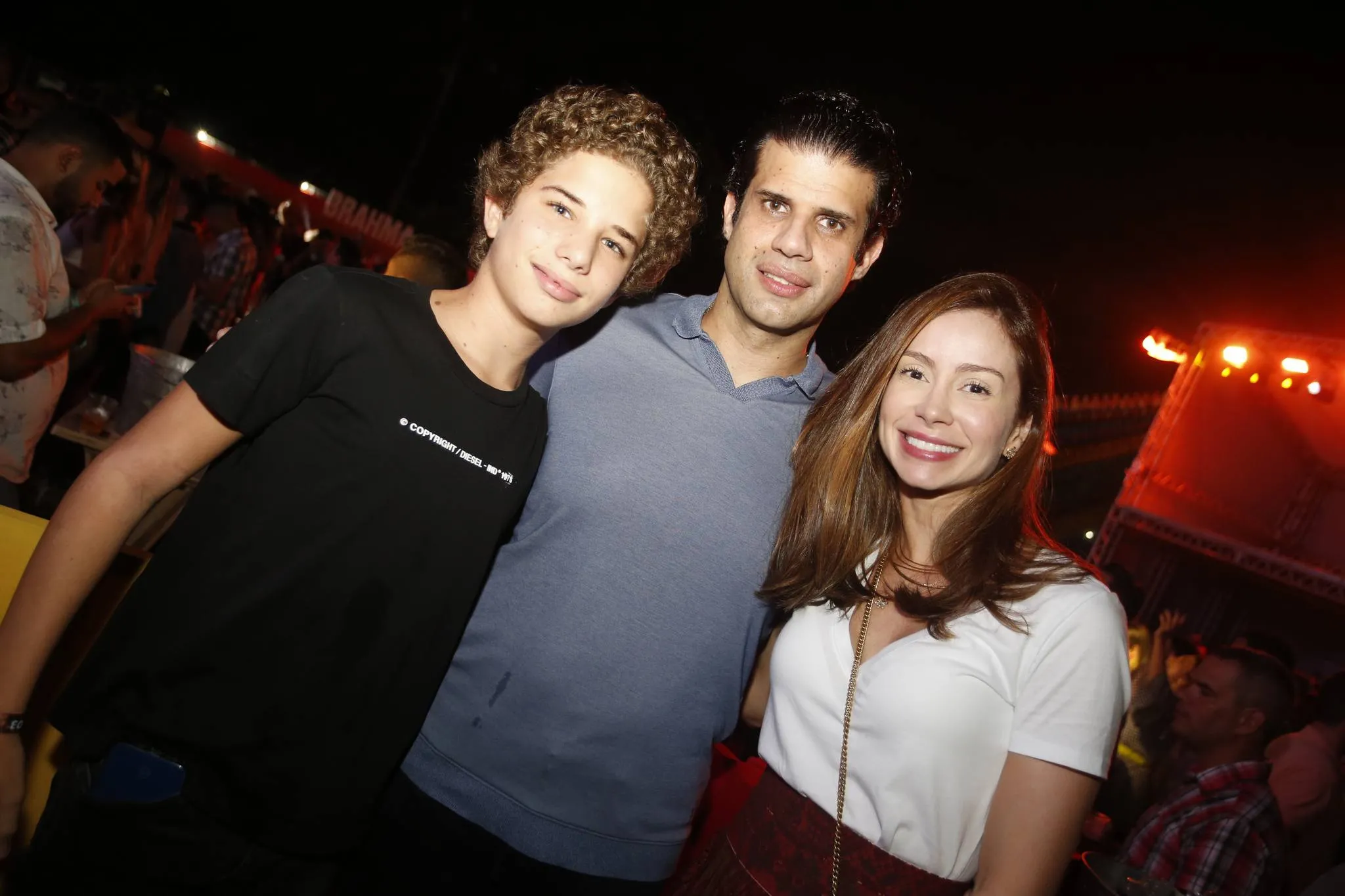 Bruno Filho e Bruno Borges e Maryna Landim