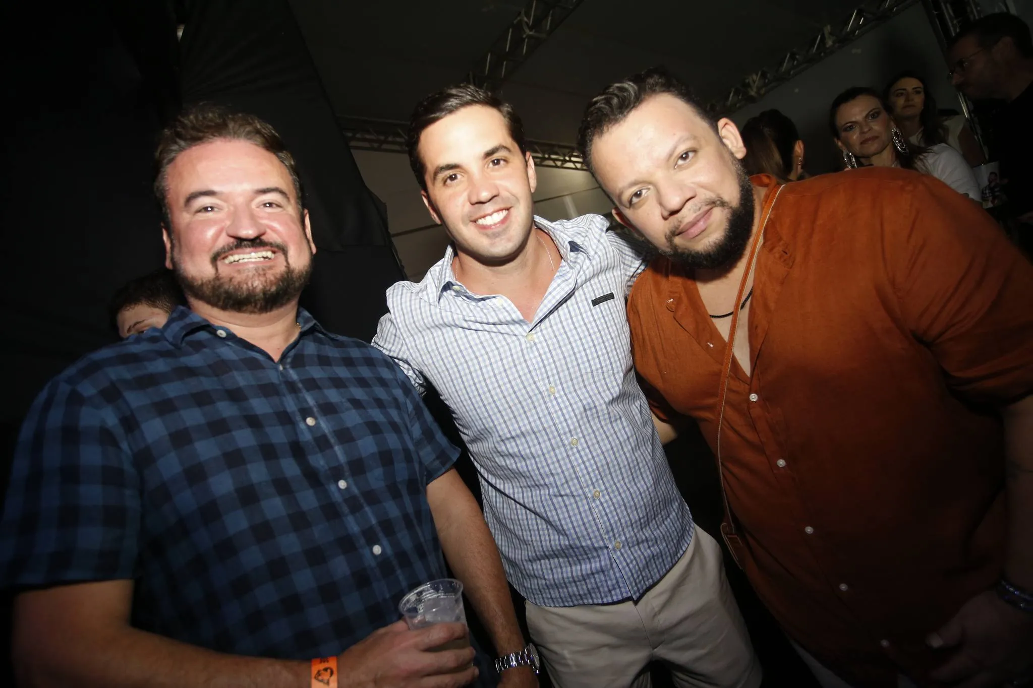 Cristiano Ribeiro, Netinho Bayde e Roberto Alves