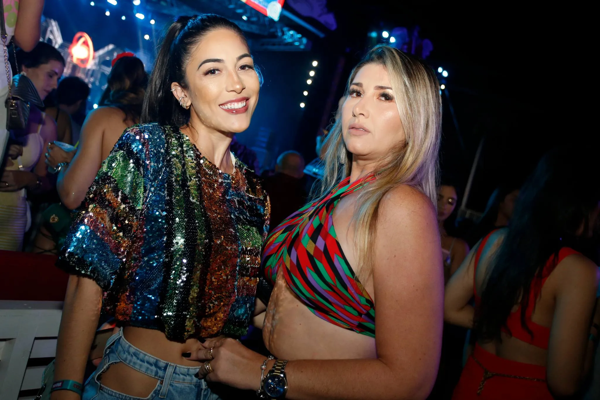Helaine Ximenes e Janaina Alencar