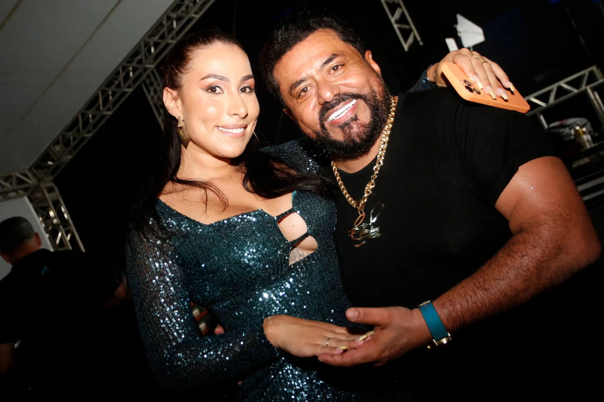Márjorie Torres e Edson Lima