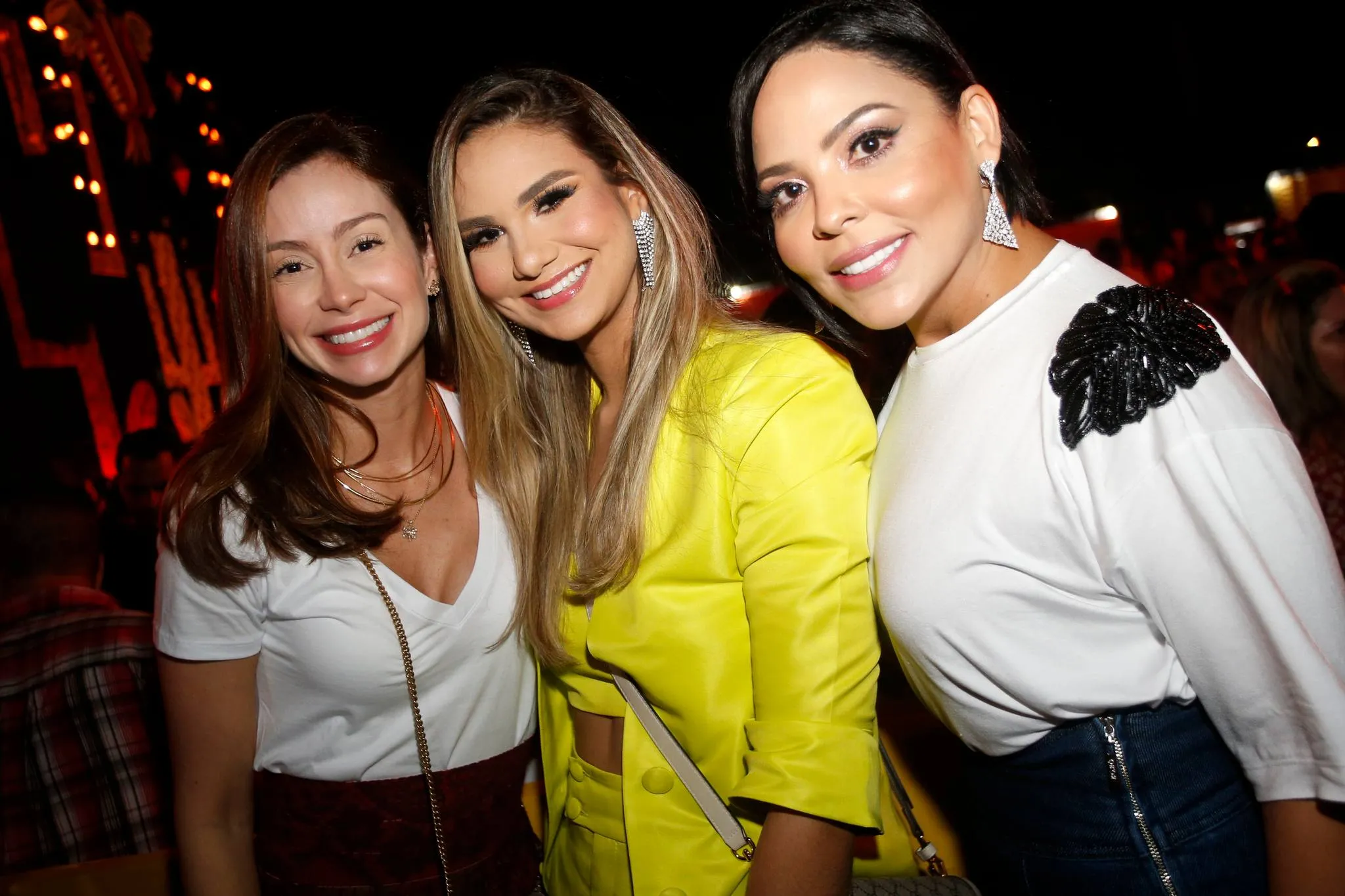 Marina Landim, Aline Aguiar e Lorena Gomes