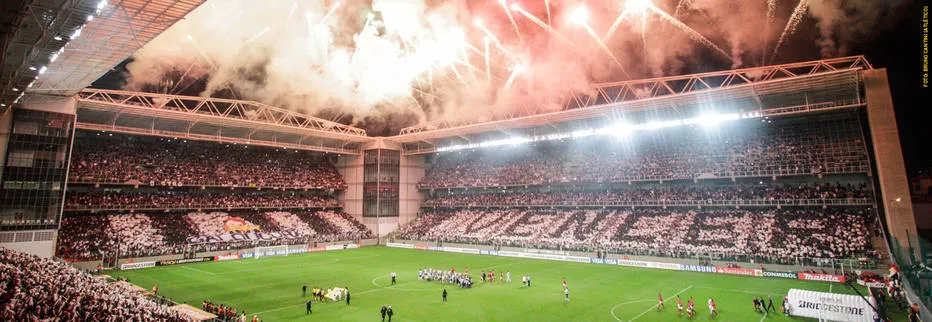Atual campeão brasileiro, o Atlético-MG mandou jogos da Série A de 2022 na Arena Independência