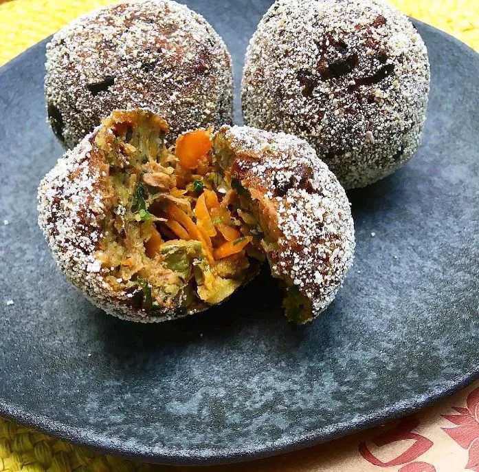 Ganesha balls servidas pelo Mandir Restaurante