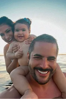Momentos de folga junto a filha