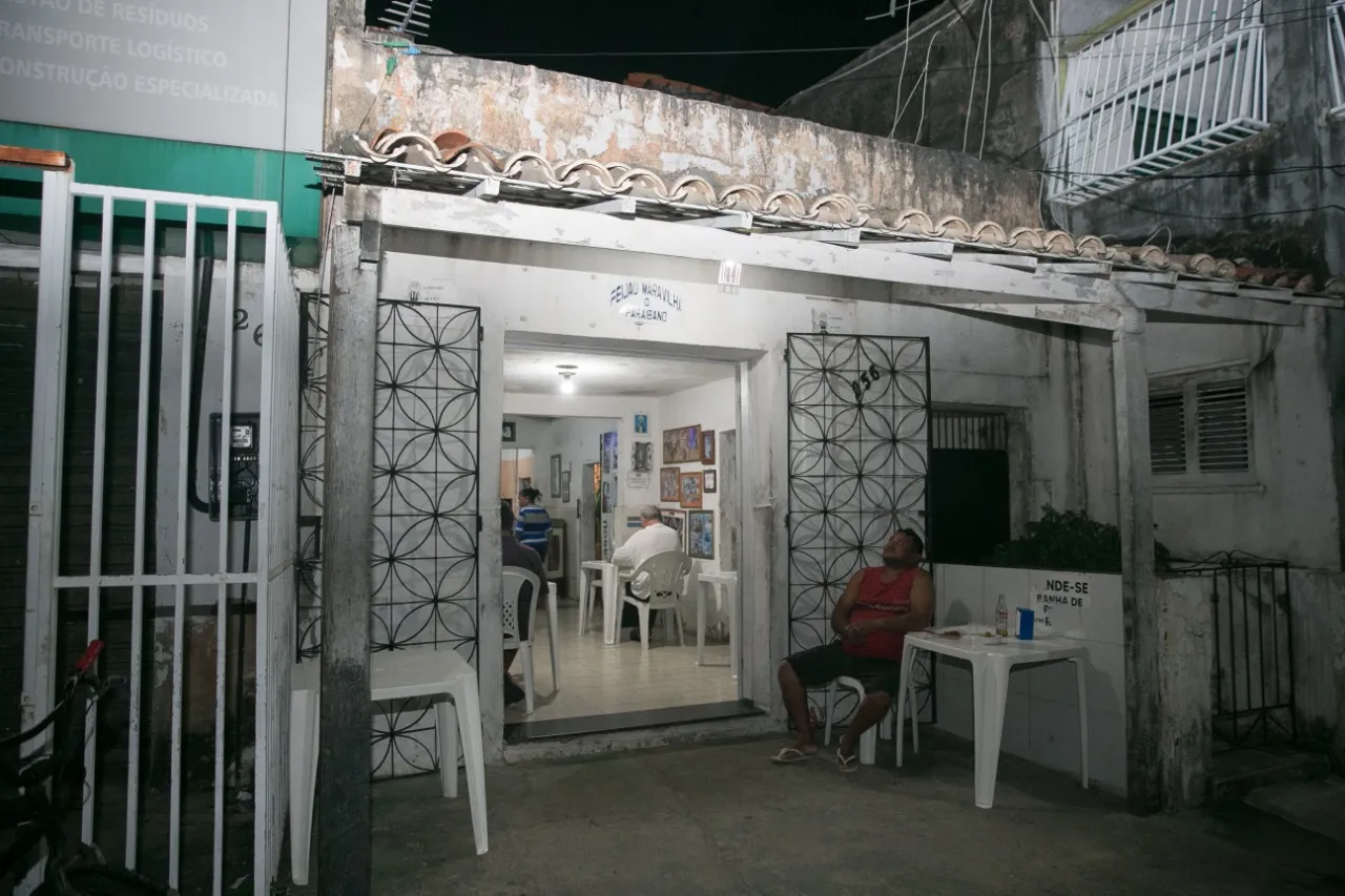 Fachada do Feijão Maravilha O Paraibano, um lugar para se demorar