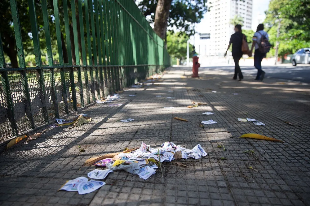 A publicidade impressa, como os 