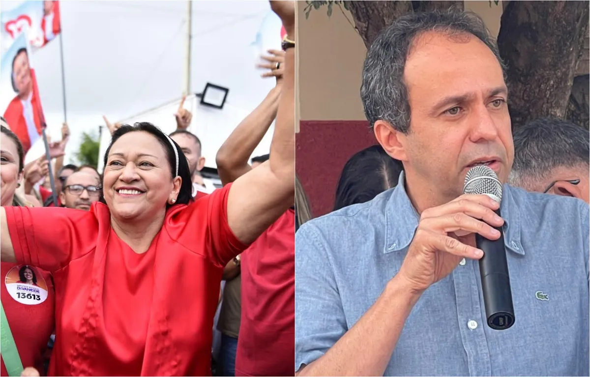 Fátima Bezerra e Fábio Dantas lideram a disputa estadual no Rio Grande do Norte