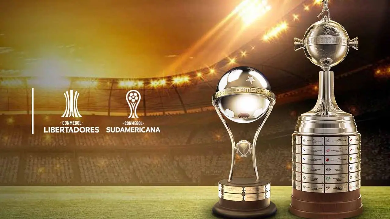 A Sul-Americana e a Libertadores são competições organizadas pela Conmebol