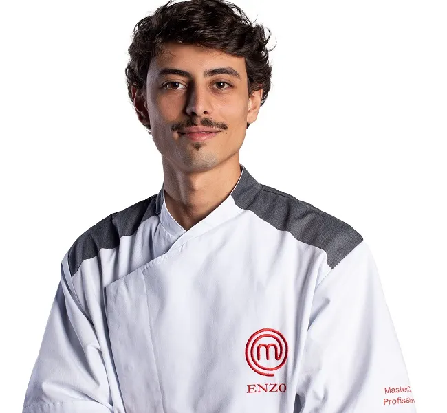 Enzo é o mais novo da competição