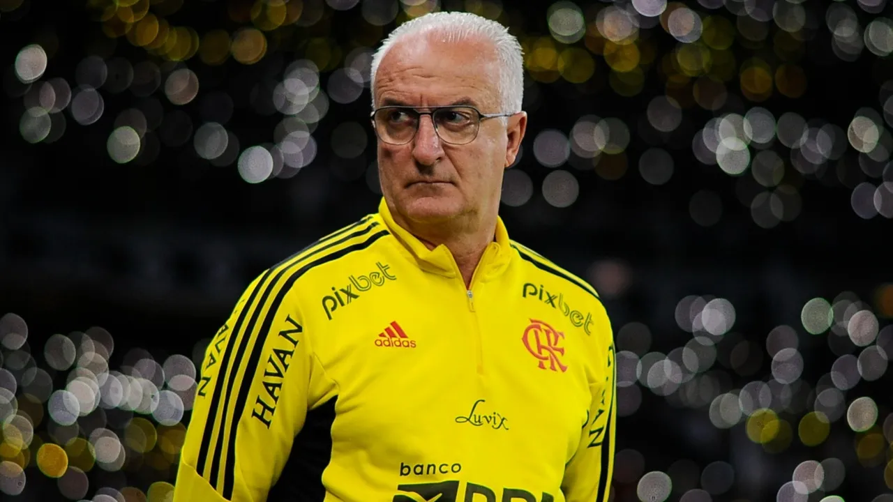 O técnico Dorival Júnior tem decisões pela frente com o Flamengo na Copa do Brasil e na Libertadores