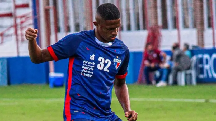O atacante David Da Hora, de 22 anos, chegou ao elenco do Fortaleza em 2022