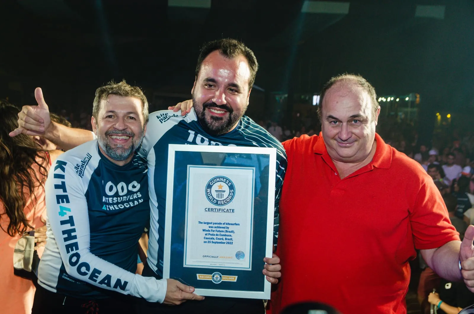 A Kiteparade recebeu título autenticado do Guinness Worlds Records