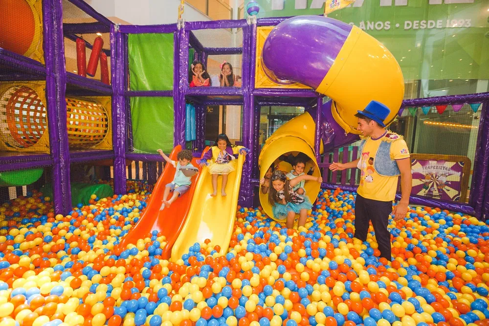 Aaproximadamente 170 mil crianças já passaram pelos parques mantidos pelos Tac Tacs