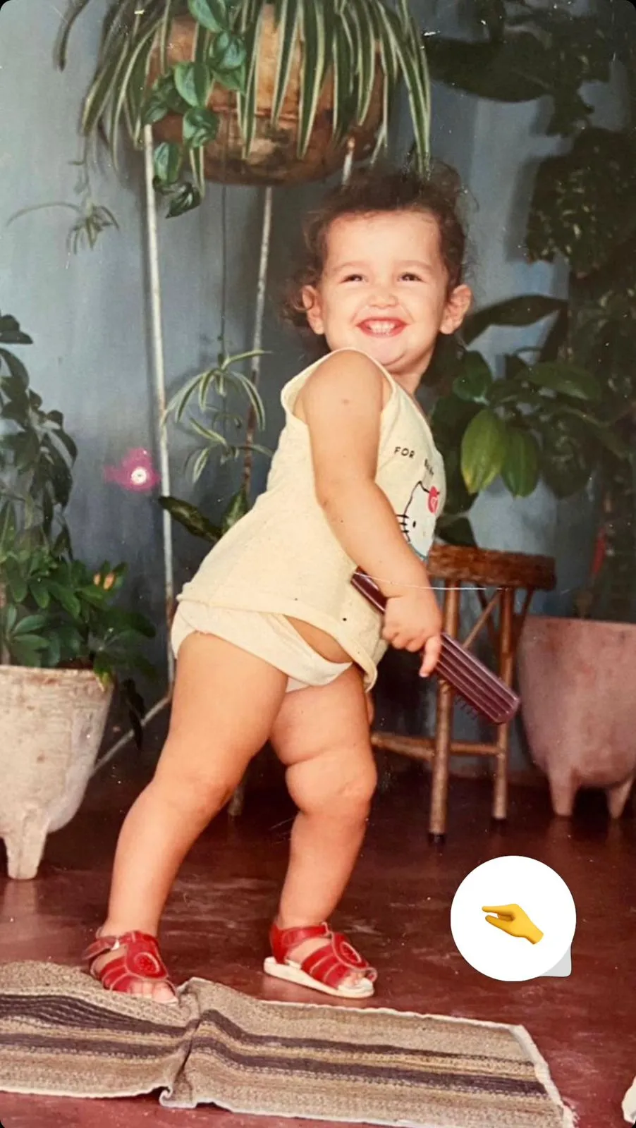Juliette versão 'mini' curtindo a infância na Paraíba