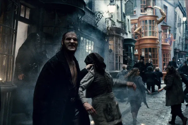 Dave Legeno interpretou um dos comensais da morte na saga Harry Potter