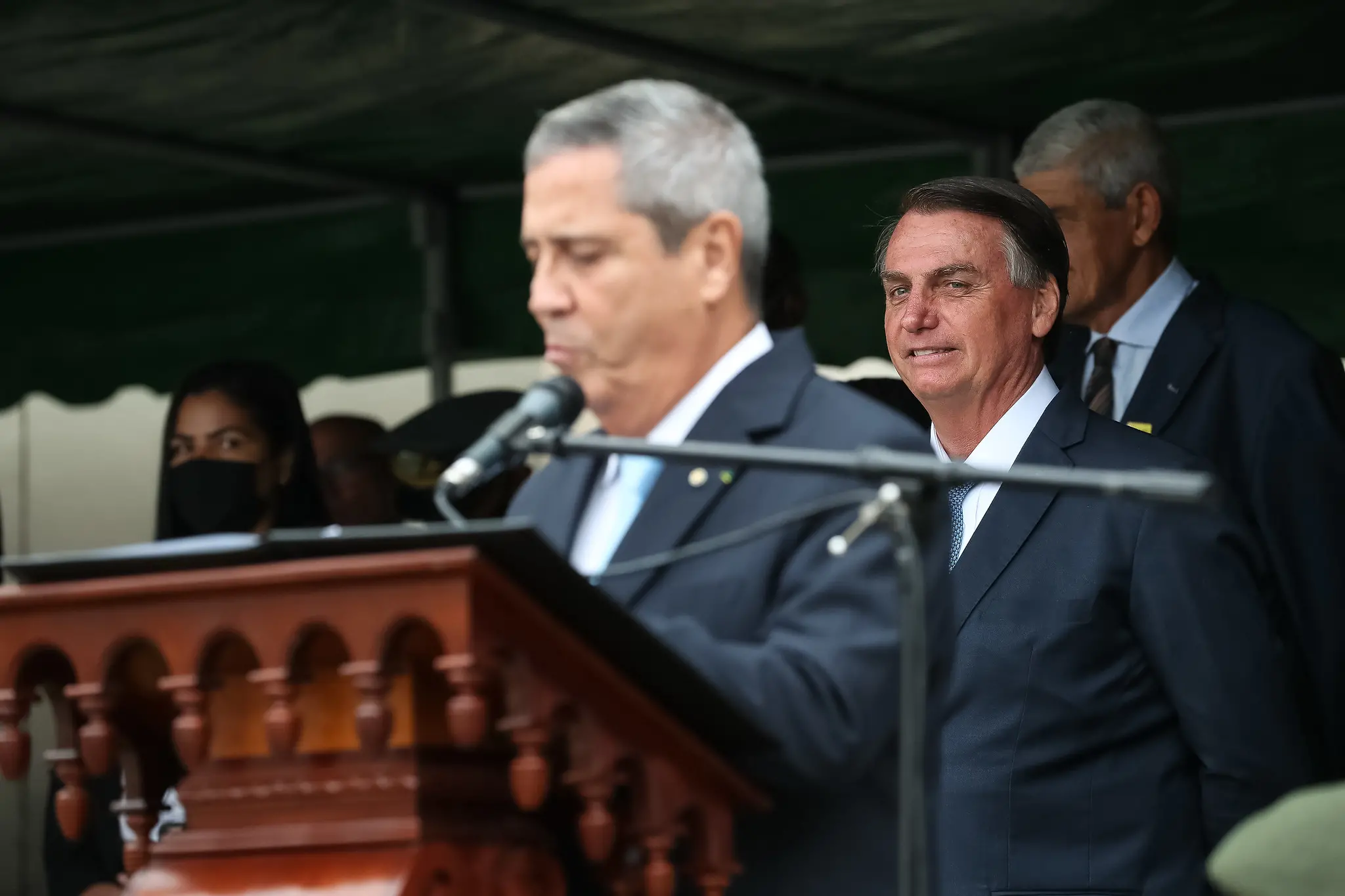 Braga Netto e Bolsonaro