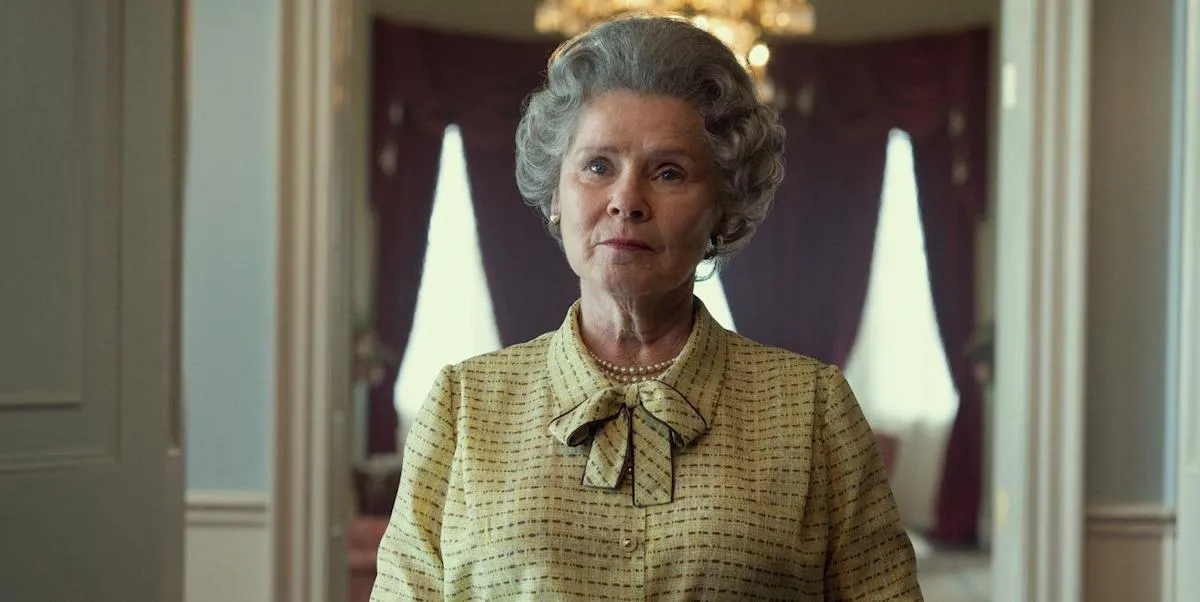 Imelda Staunton dá vida à Rainha Elizabeth II