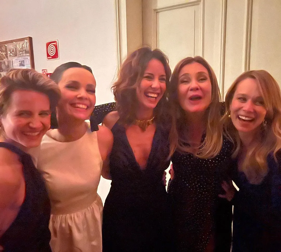 Atrizes famosas presentes na festa
