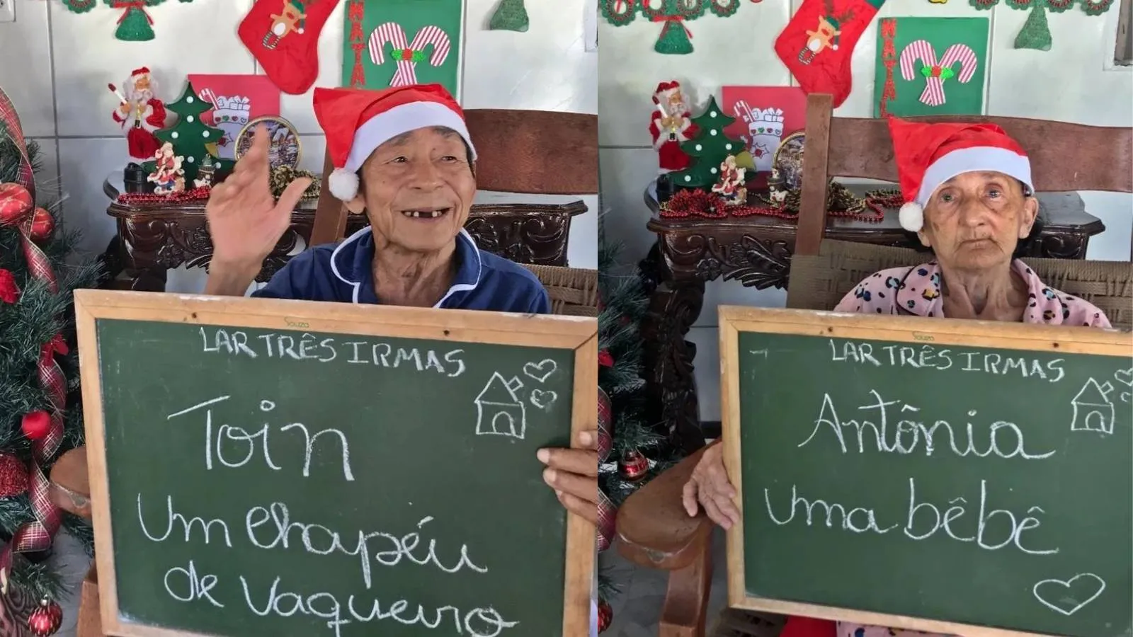 Lar Três Irmãs é uma organização não-governamental mantida pela renda dos próprios idosos e por meio de doações