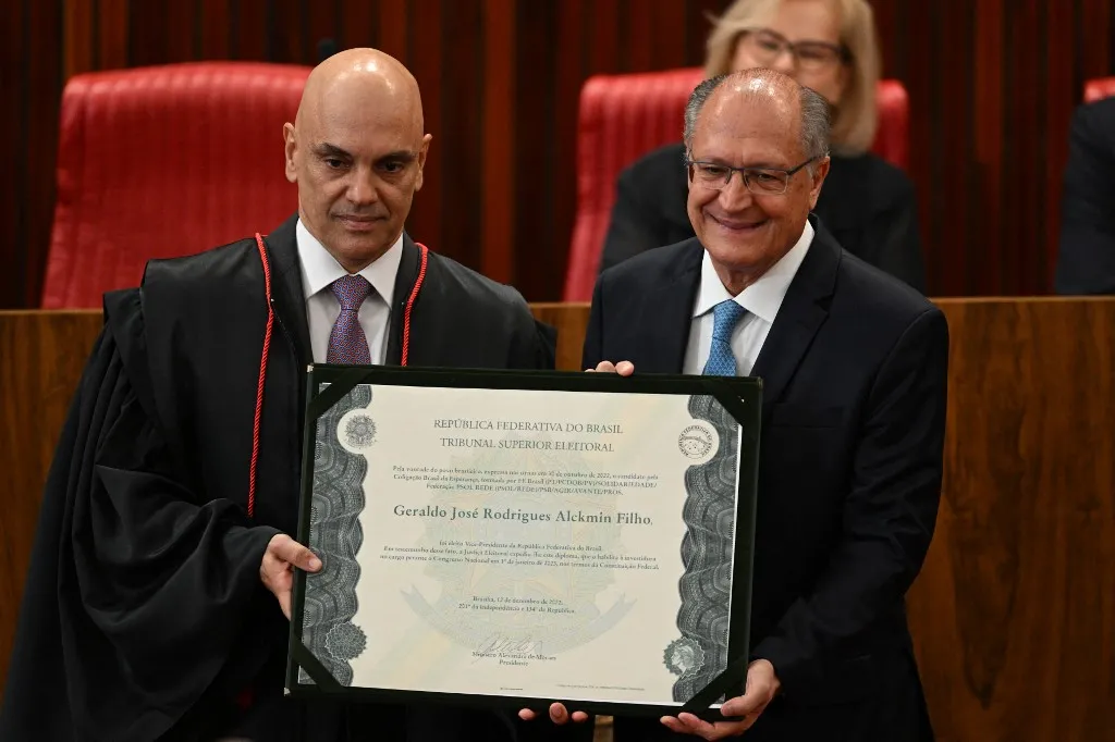 Alckmin foi diplomado como vice-presidente eleito