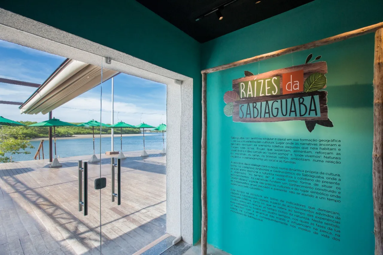 Vista do Centro de Memória dá para o rio, ampliando belezas e delicadezas
