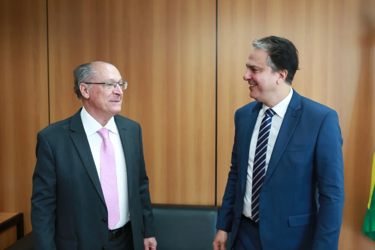 Camilo Santana e Geraldo Alckmin