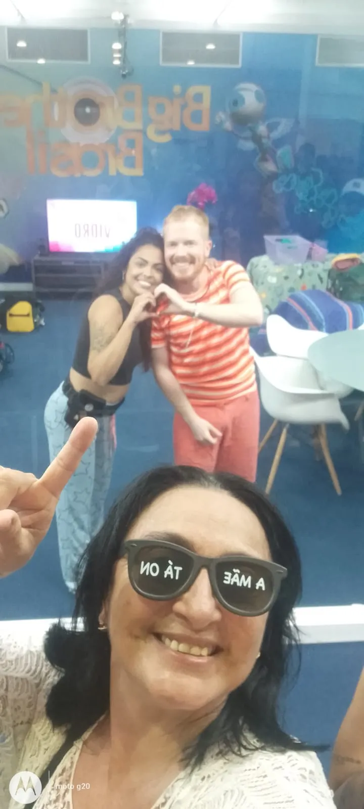 A cearense declarou torcida para Paula e Manoel