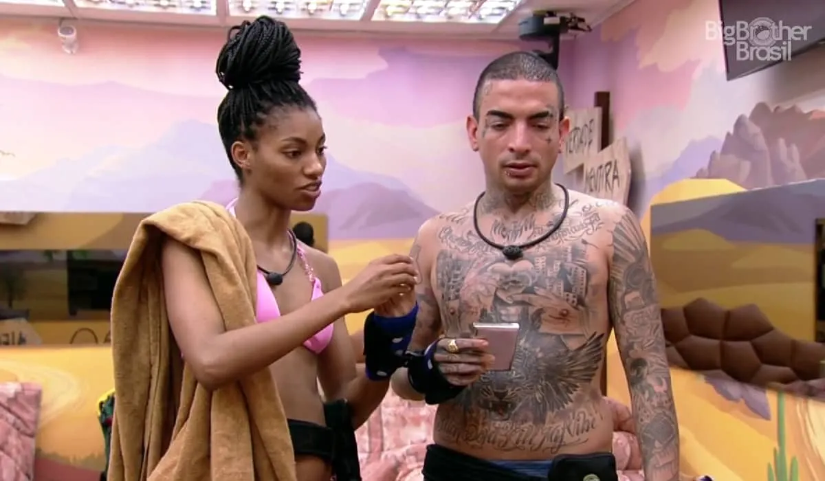 Tina e Guimê deram início a uma conversa interessante sobre o jogo
