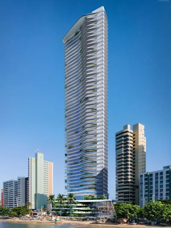 Imagem ilustrativa que consta no projeto apresentado à Prefeitura do empreendimento a ser construído.