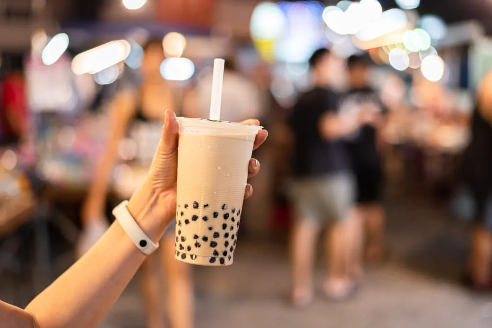 Bolinhas de tapioca são o toque final da mistura