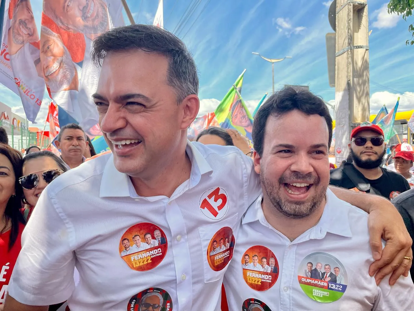 Guilherme Saraiva apoiou o deputado Fernando Santana em 2022