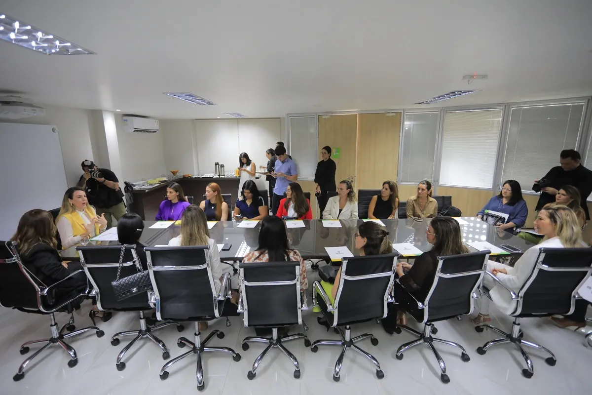 Encontro com a vice-governadora foi uma forma de celebrar a simbologia do mês de março para as mulheres