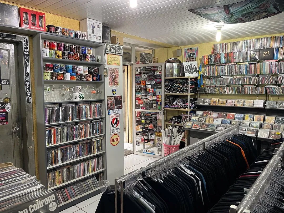 Planet CDs, no centro de Fortaleza: recanto é um dos lugares possíveis de encontrar fitas K7 para comprar na capital cearense