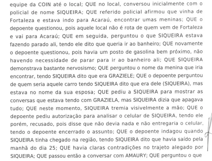 Confira trecho do inquérito policial sobre a morte da advogada e da mãe dela