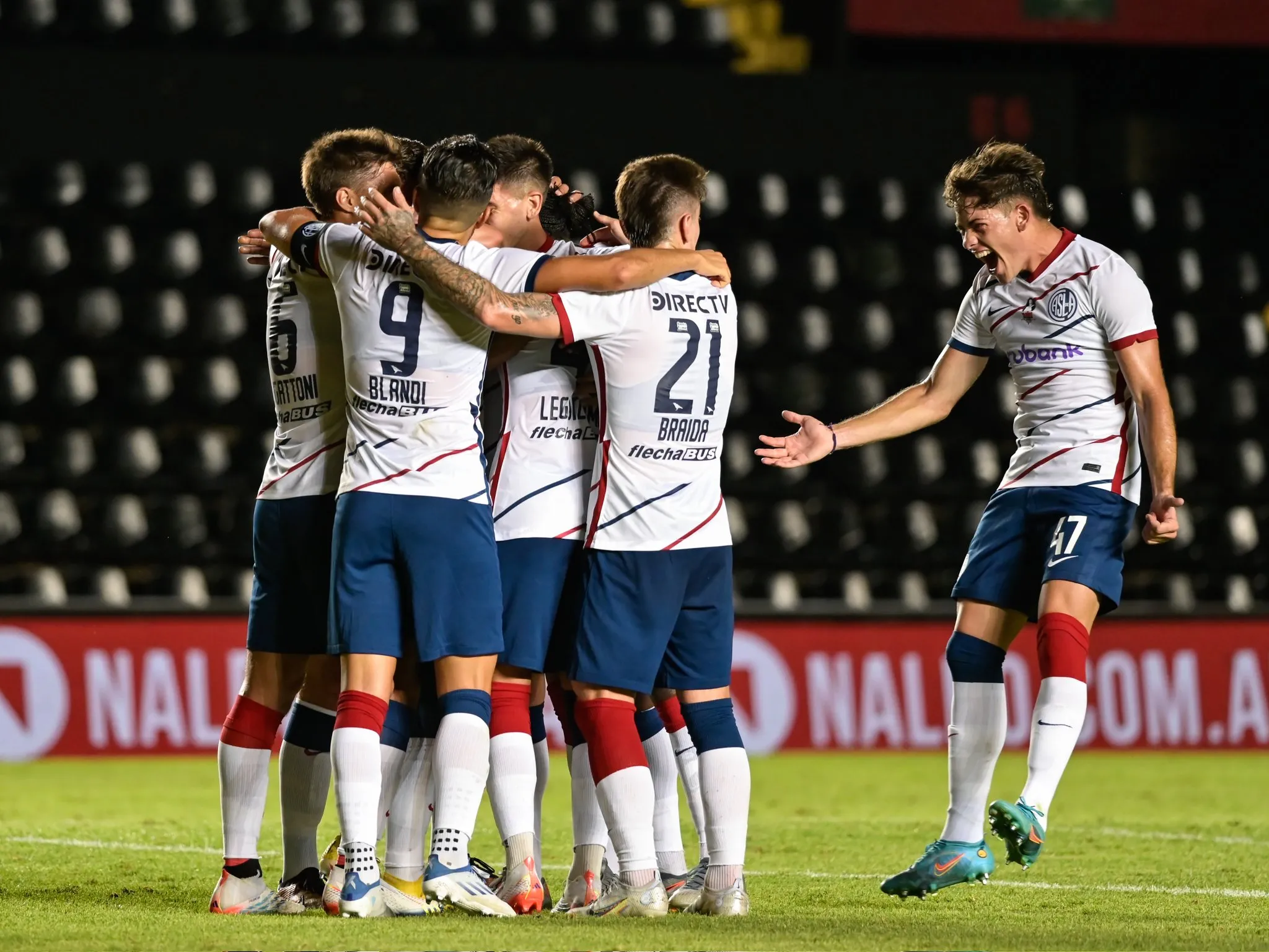 O San Lorenzo é o atual vice-líder do Campeonato Argentino