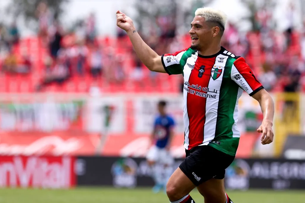 O atacante argentino Maxi Salas é um dos destaques do Palestino-CHI