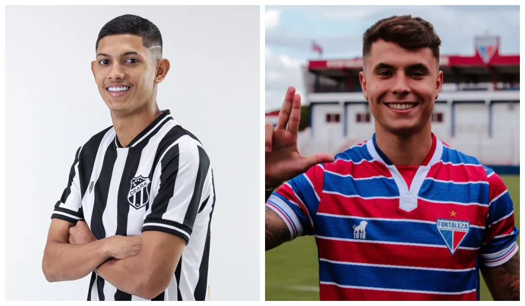 Erick Pulga e Vinicius Zanocelo estão entre as novidades de Ceará e Fortaleza, respectivamente