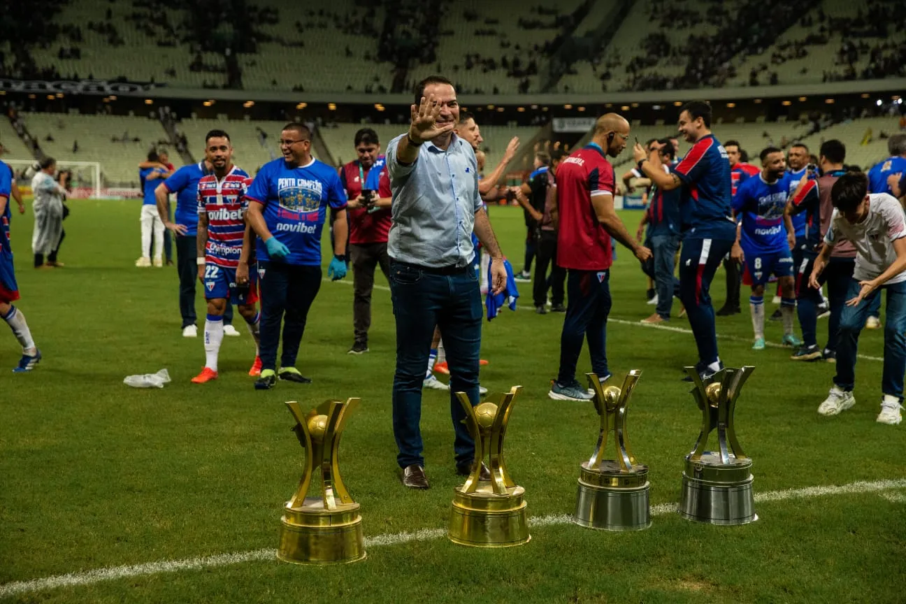 Marcelo Paz está na presidência do Fortaleza desde o fim da temporada de 2017