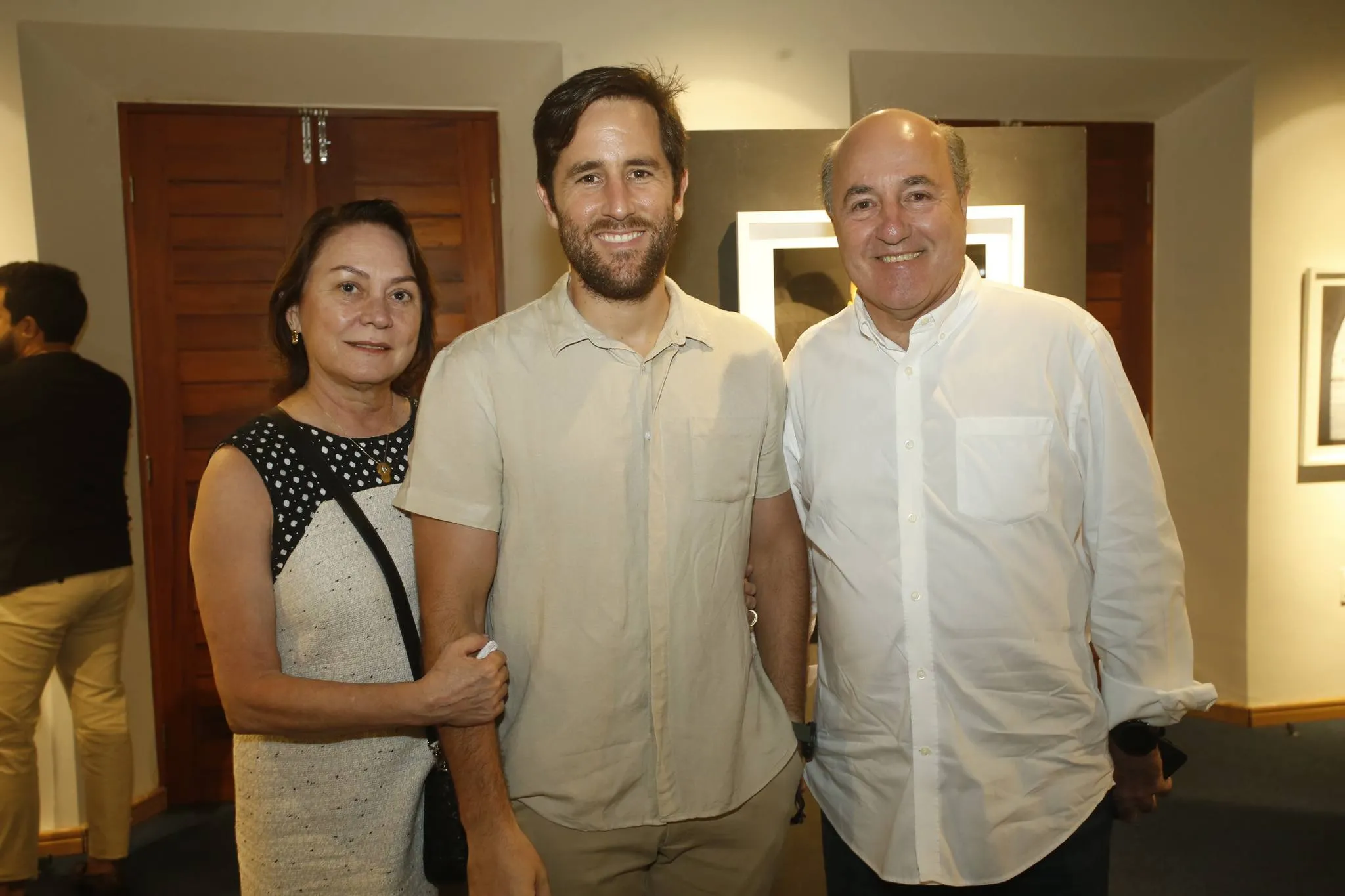 Paula, Rodrigo e Sílvio Frota