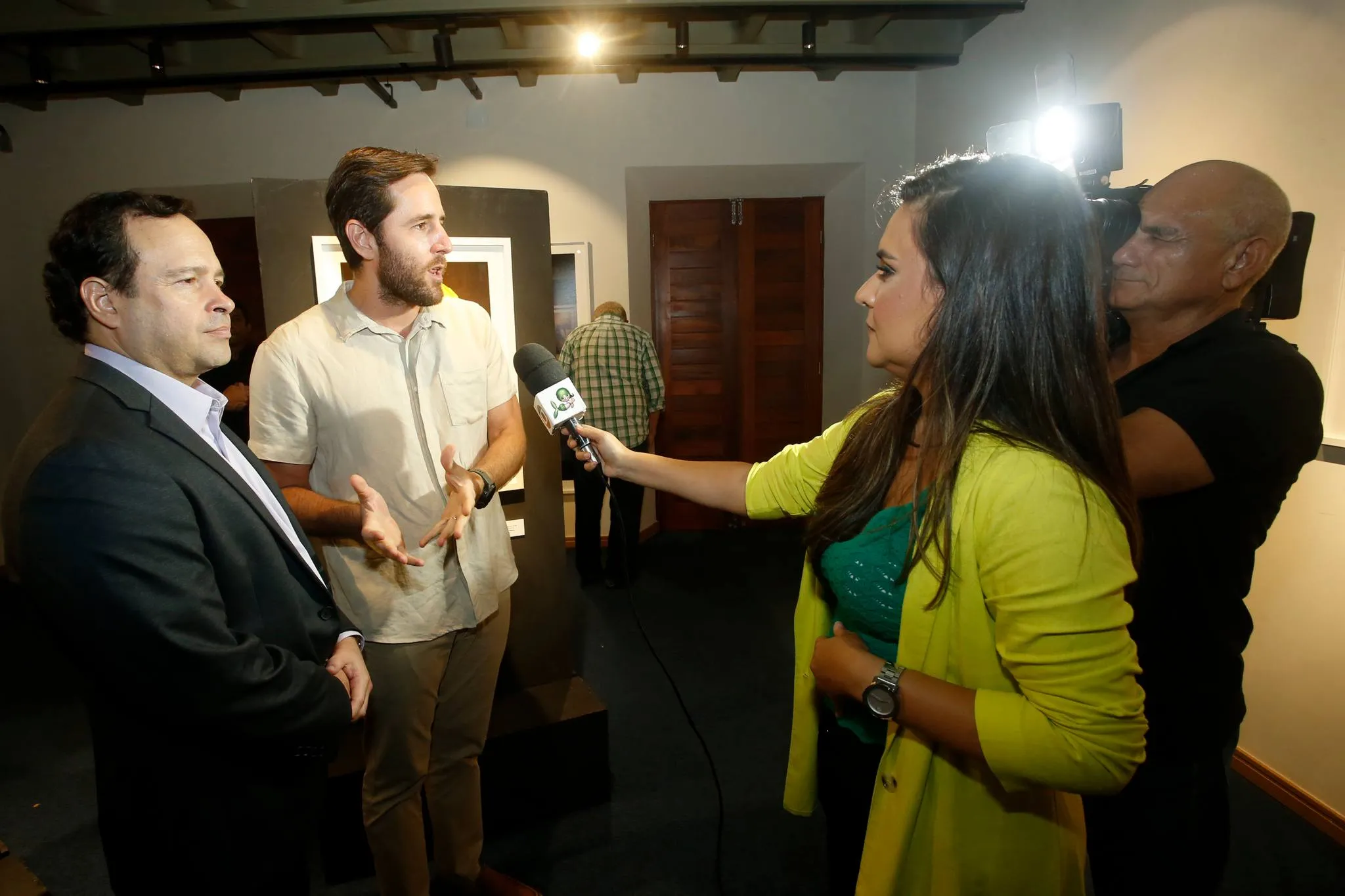 Igor Barroso, Rodrigo Frota e Fernanda Aires