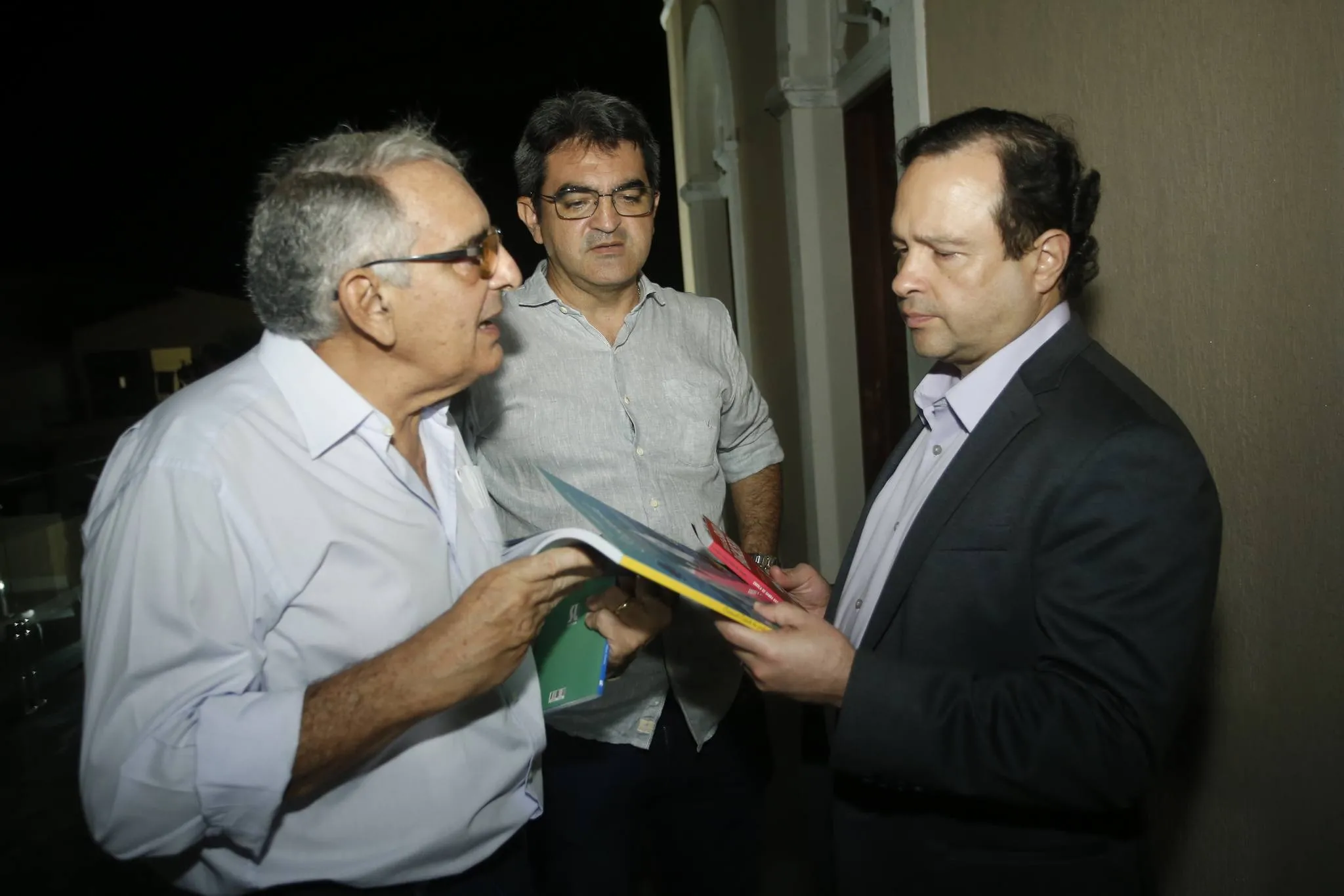 Evanio Bessa, Tiago Ribeiro e Igor Barroso