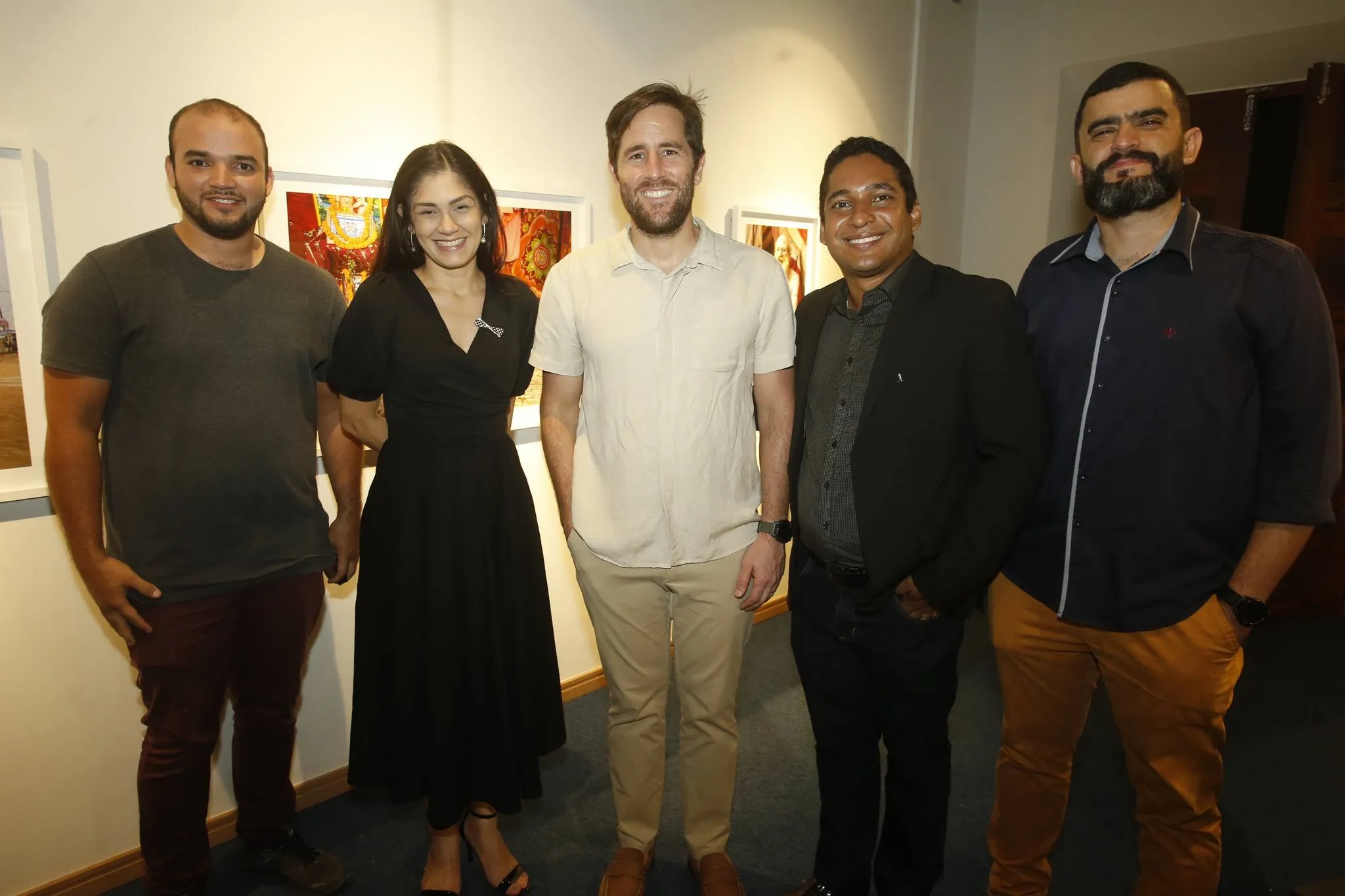 Lucas Ferreira, Carol Nascimento, Rodrigo Frota, Albino Neto e Rúbio Machado