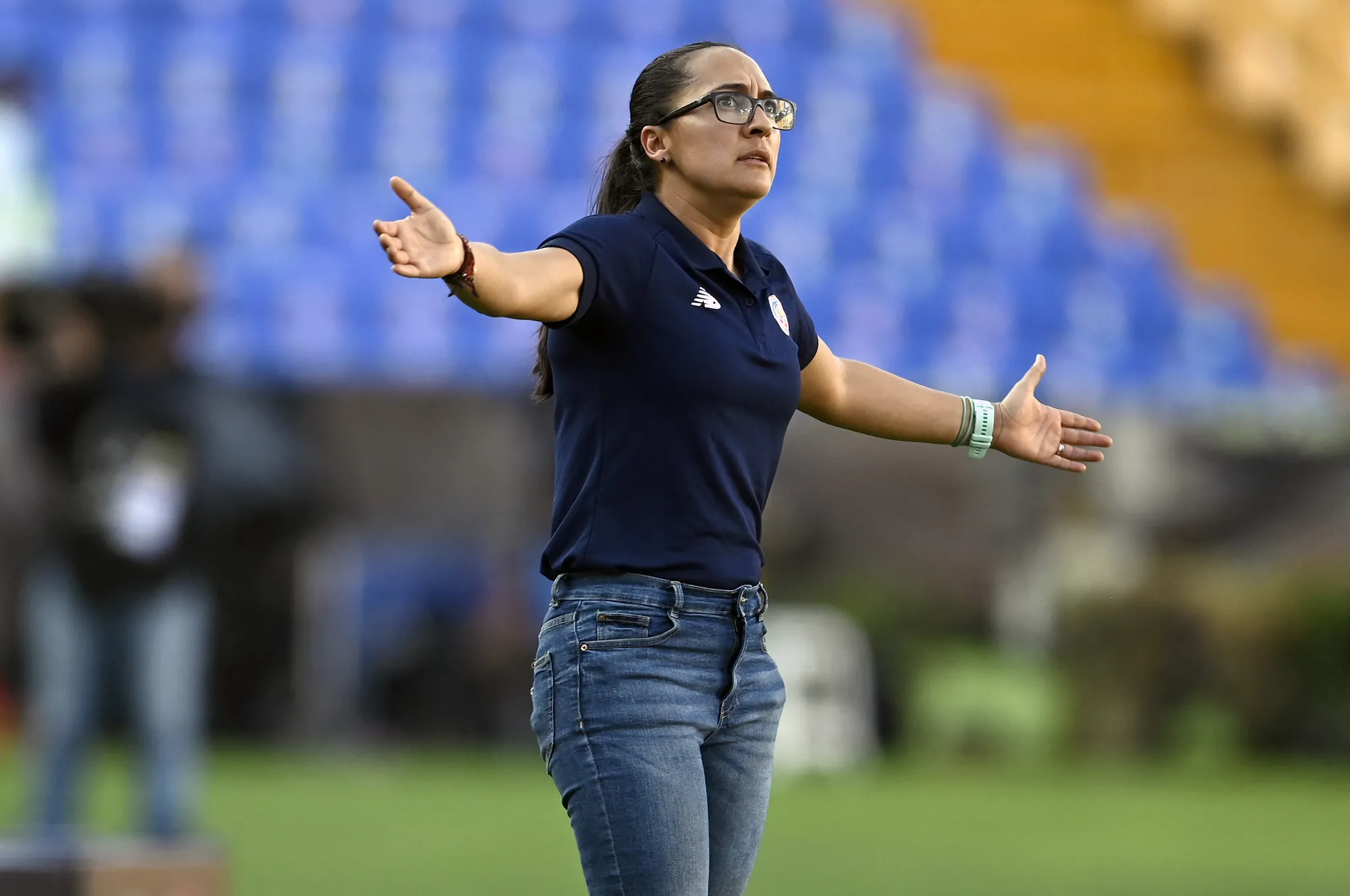 Amelia Valverde, treinadora da seleção feminina da Costa Rica