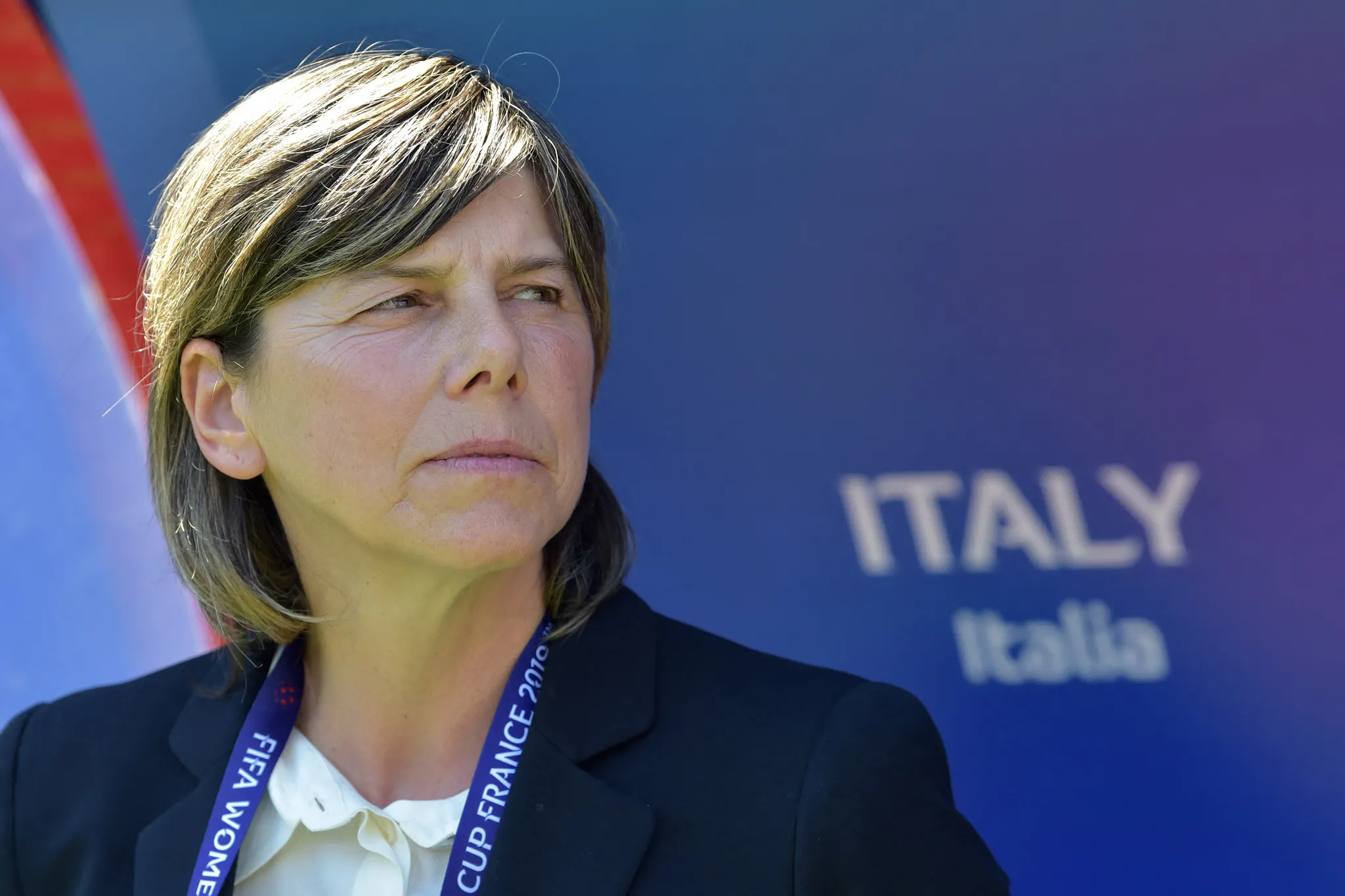 Milena Bertolini, treinadora da seleção da Itália