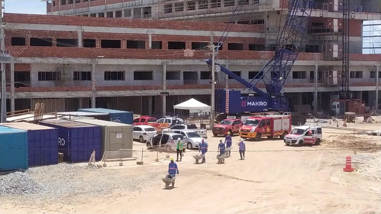 Hospital da UECE é uma das obras mais importantes do Governo do Estado.