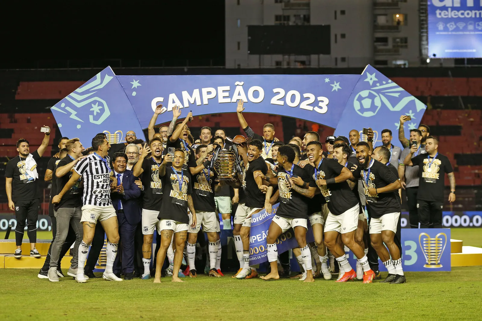 O Ceará conquistou o tricampeonato da Copa do Nordeste, somando os títulos de 2015, 2020 e 2023