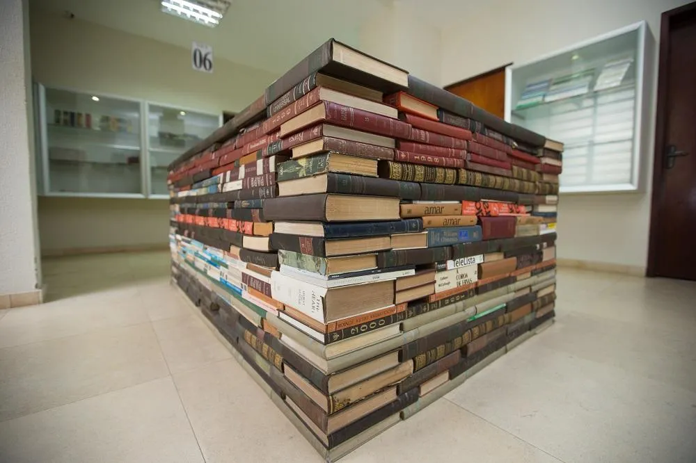 Diversos espaços no Museu da Escrita evocam a paixão pela leitura, atraindo as crianças