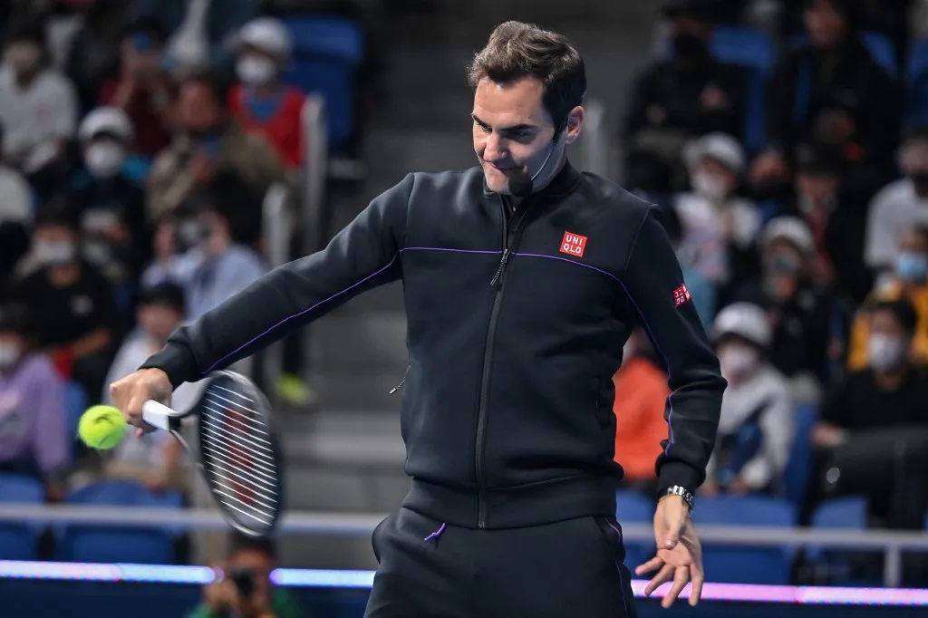 O suíço Roger Federer é uma das lendas do tênis