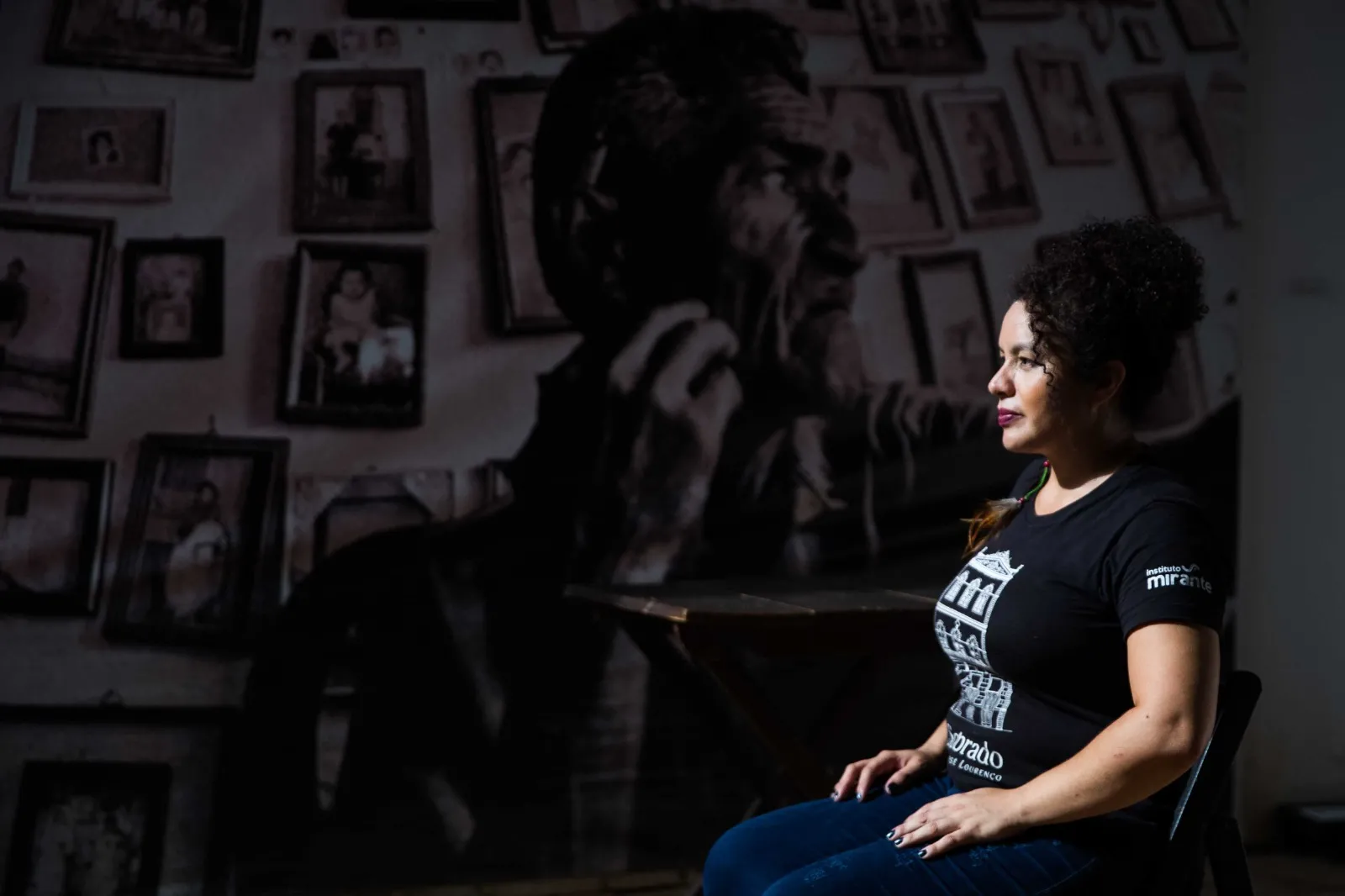 A historiadora e produtora cultural Georgia Viana é moradora do Bom Jardim